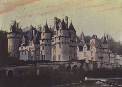 Chateau d'Usse (coloured photo)