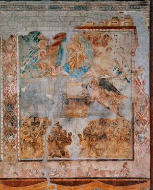 Apocalyptic Christ, c.1277-83 (fresco)