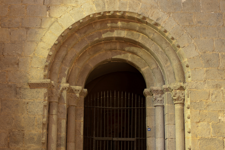 Cathedral. Interior. A portal. Romanesque. 12th century.