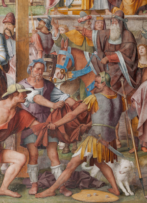 Detail of the Passion and Crucifixion of Christ, 1529 (fresco)