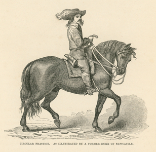 Circular Practice, As Illustrated by a Former Duke of Newcastle (engraving)