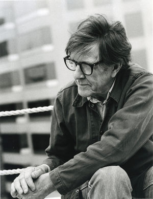 John Cage, Los Angeles, 1987 (photo)