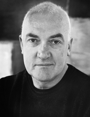 Sean Scully, New York City, USA, 2000 (b/w photo)
