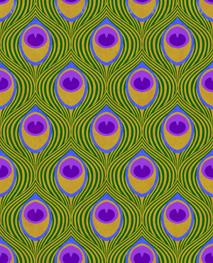Peacock Yellow, 2019 (mixed media digital)