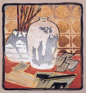 Still Life, 1909 (oil on canvas)