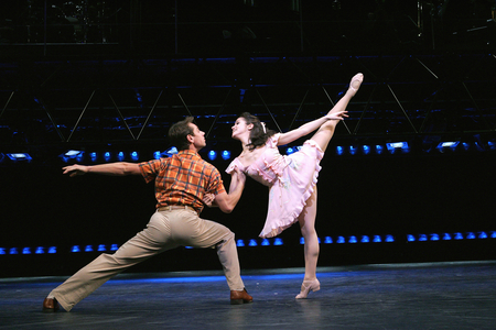 Twyla Tharp and Billy (photo)