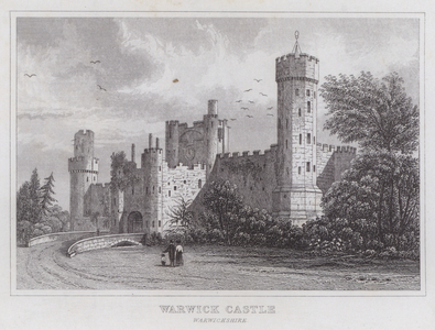 Warwick Castle, Warwickshire (engraving)