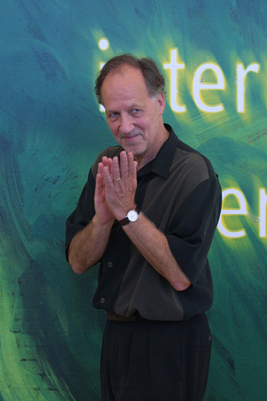 Venice, 58. International Film Festival, 'The Invincible', the Director Werner Herzog, 2001 (photo)