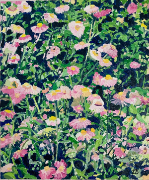 Hampton Flowers, 2023 (oil on canvas)