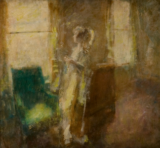 The Artist's Wife in an Interior, 1912 (oil on canvas)