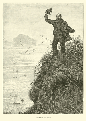 Cornish "Huer" (engraving)