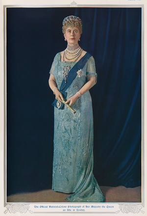 Queen Mary in 1935 (print)