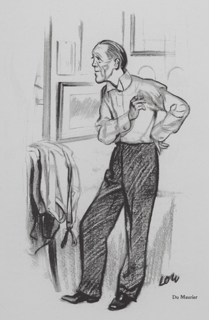 Sir Gerald du Maurier, English actor and theatre manager (litho)