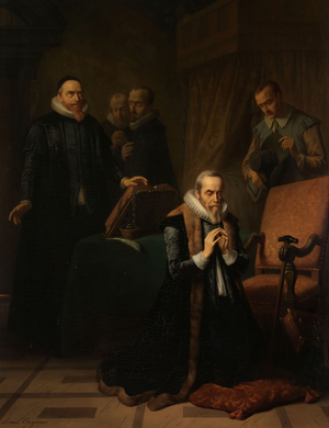The last prayer of Johan van Oldenbarnevelt, 1840 (oil on canvas)