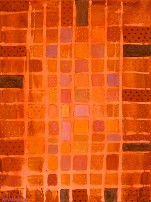 Gentle Grid, 2009 (acrylic)