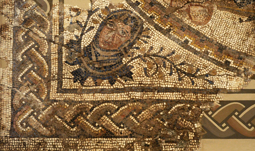 Mosaic of the seasons, Mid-3rd century AD Winter, Spain
