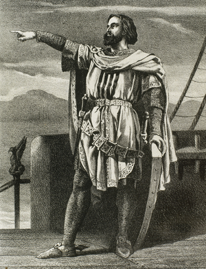 Ramon Berenguer III the Great (1082-1131) (engraving)