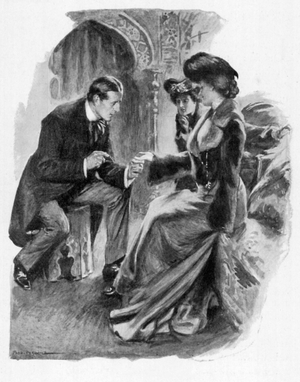 Reading a Palm (litho)