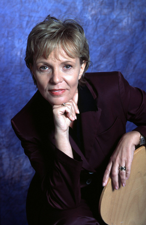 ULRIKE KRIENER AS NEW ZDF COMMISSIONER, 1998 (photo)