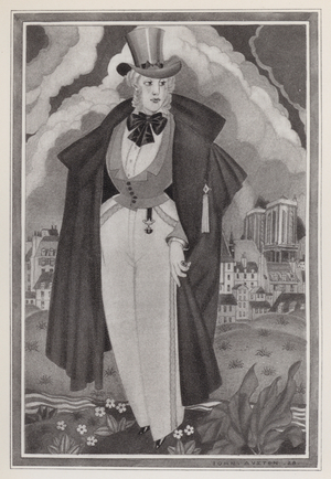 Illustration for Madame Bovary by Gustave Flaubert (litho)