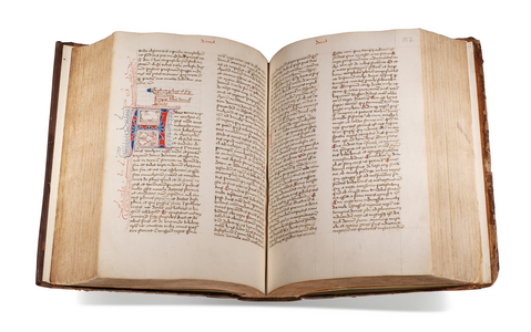 Bible, with prologues, in Latin, decorated manuscript on paper, Utrecht, 1463 (ink on paper)