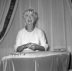 French actress Denise Grey in the play "40 carats", Paris, 22 September 1967 (photo)