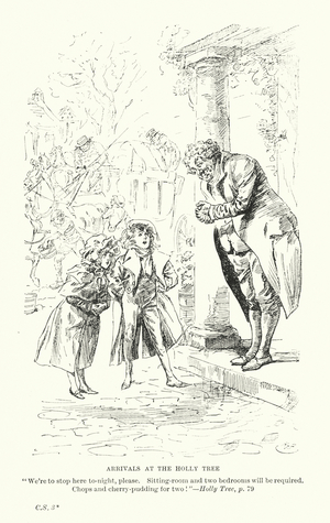 Christmas Stories by Charles Dickens: Holly Tree (litho)