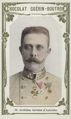 Archiduc heritier d'Autriche (coloured photo)