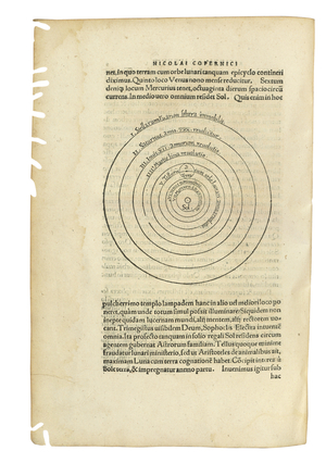 'De Revolutionibus Orbium Coelestium' by Nicolaus Copernicus and 'De Libris Revolutionum Nicolai Copernici Narratio Prima' by Georg Johan Rheticus, two works in one volume, Basel, 1566-67 (see also 