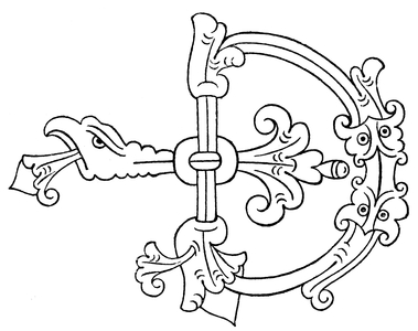 Alphabet character, letter D
