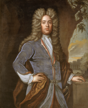 Sir John Aubrey, 3rd Bart, 1715 (oil on canvas)