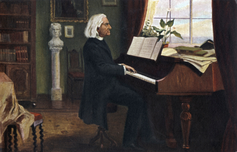 Franz Liszt Hungarian virtuoso