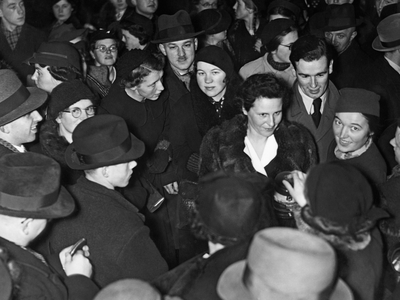 Leni Riefenstahl, 1937 (b/w photo)