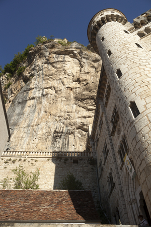 The castle or palace (Palais de l'évêque de Tulle). Exterior.