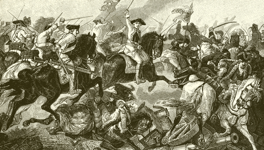 Battle of Rossbach (engraving)