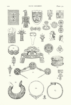 Celtic ornament (litho)