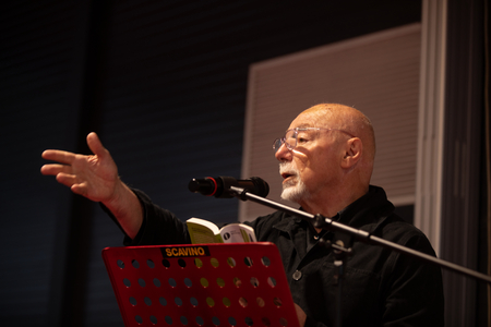The Italian writer Paolo Nori, Salone del Libro, Turin, Italy, 2026 (photo)