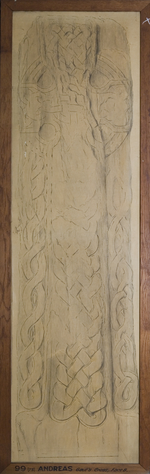 Andreas Cross Slab, c.1906 (ink on paper)