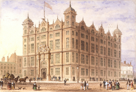 Liverpool Sailors' Home, 1850 (w/c)