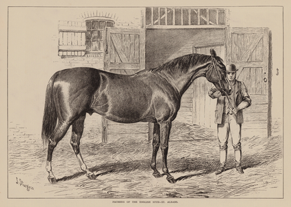Fathers of the English Stud, St Albans (engraving)