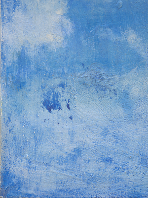 Cobalt Blue, 2018 (Oil on Panel)
