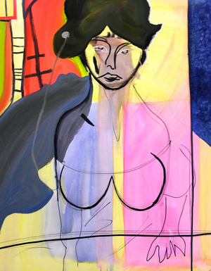 Miss N. 1, 2000 (oil on canvas)