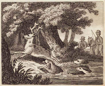 Hunting the Stag (engraving)