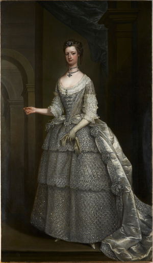 Portrait of Lady Frances Montagu (oil on canvas)