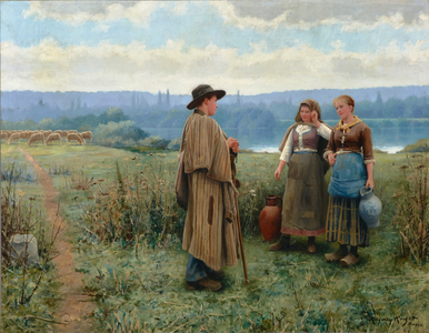 An Idle Moment 1890 (Oil on canvas)