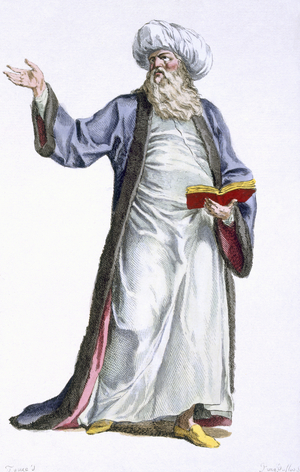 Grand Mufti, 1780 (coloured engraving)