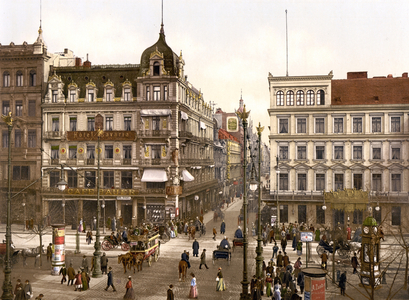 Café Bauer, Unter den Linden (Kranzler's Confectionary store), Berlin, Germany