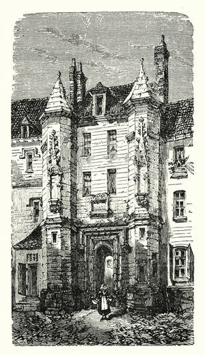 House of Edward III at Calais (engraving)