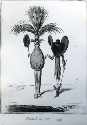 Parasols, for 1795,  (etching)