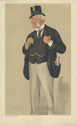Mr Albert Deacon (colour litho)